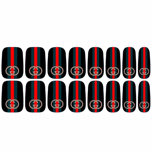 Gucci Monogram Nail Wraps - Picture 2 of 6